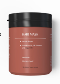 Masque capillaire démêlant à l'huile d'argan — CAP24B