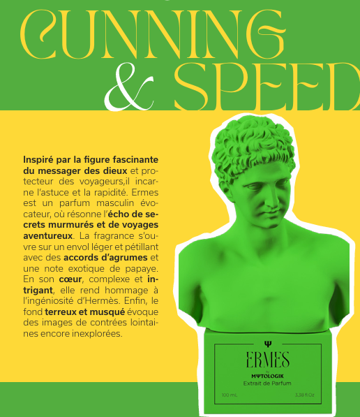 Ermes — parfum artistique Mytologik