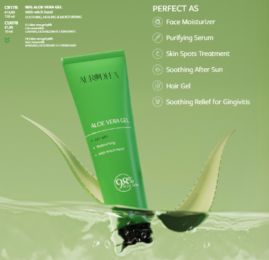 Gel Aloe Vera 98% Bio — CR17B