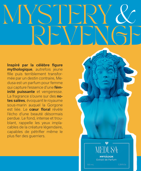 Medusa — parfum artistique Mytologik