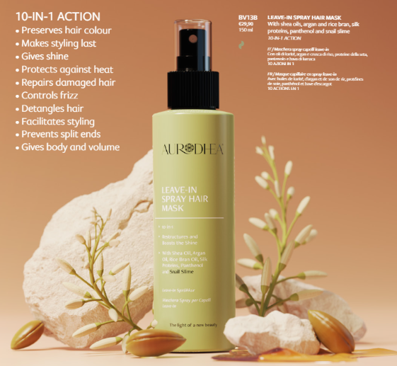 Masque capillaire en spray à la bave d’Escargot — BV13B