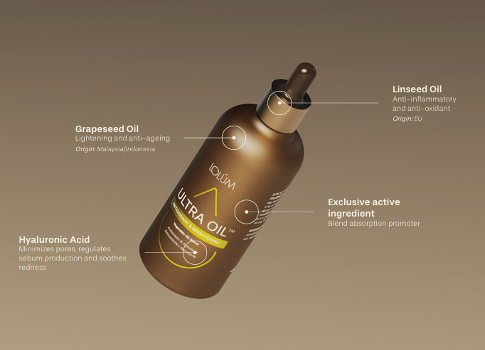 Ultra Oil™ Antioxydant & illuminant — Antioxydant & illuminant
