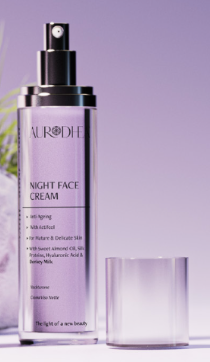 Crème de nuit visage au Lait d'ânesse — LA05B