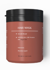 Masque capillaire démêlant à l'huile d'Argan, format voyage — AR16B